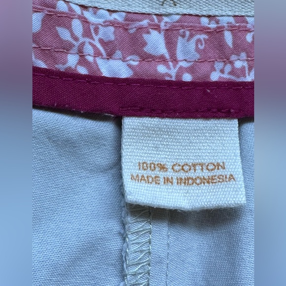 J. CREW White, Broken-In Classic, Twill Shorts w/Pockets Sz. 12 - Picture 8 of 11